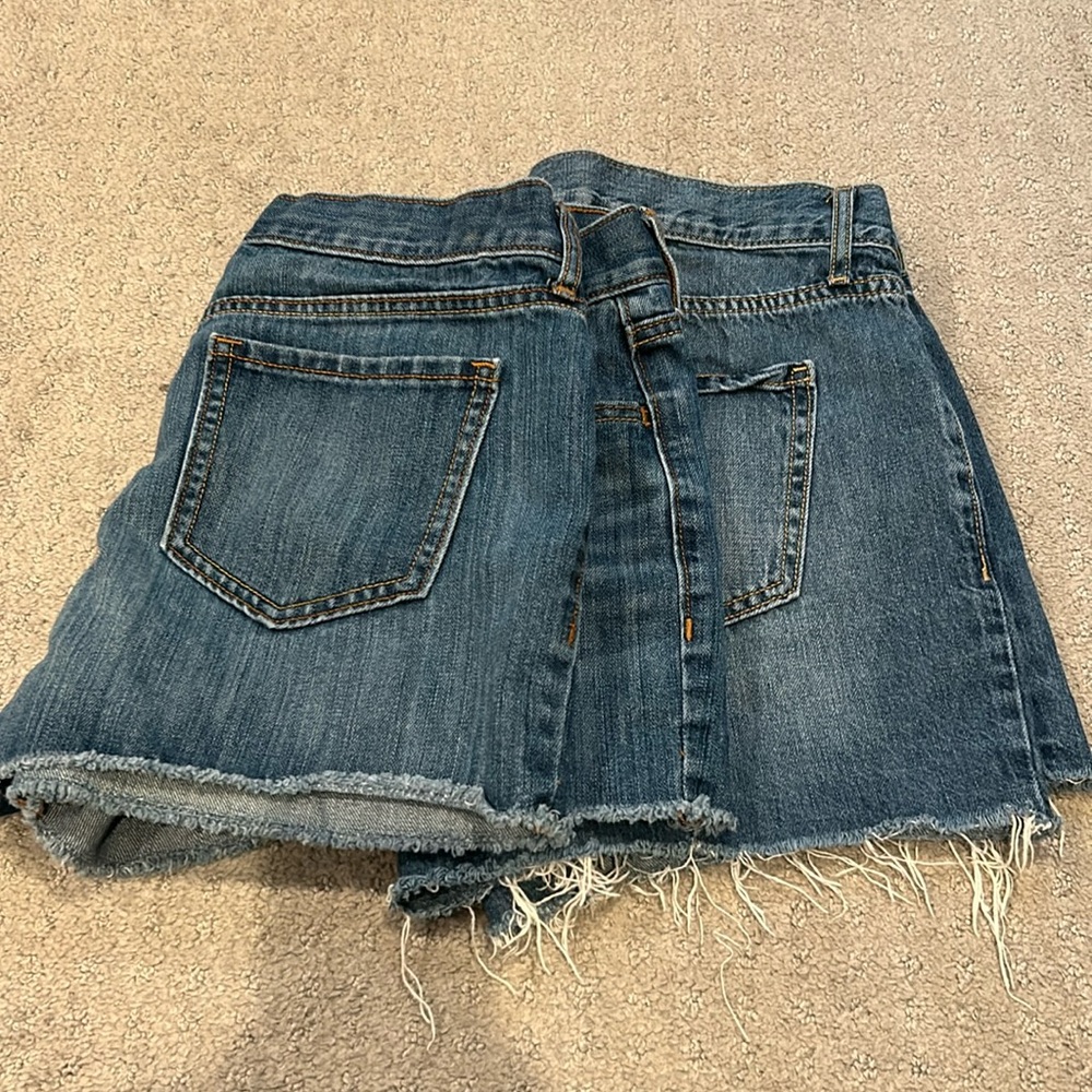 Two pair old navy denim cut off standard 10